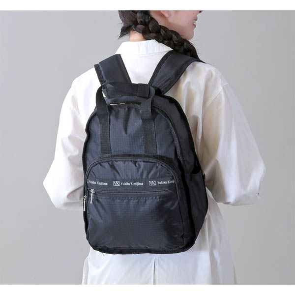 ユキコ・キミジマシリーズ　リュック　ブラック