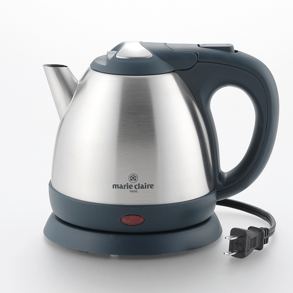 マリ・クレール　ステンレス電気ケトル　0.8L